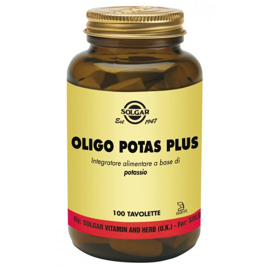 SOLGAR OLIGO POTAS PLUS 100TAV