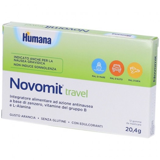 Novomit Travel Integratore antinausea digestivo