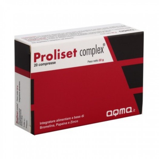 PROLISET COMPLEX INTEGRATORE ALIMENTARE DI BROMELINA 