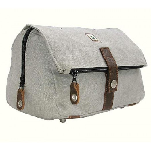 TROUSSE DA VIAGGIO camel 100% Canapa