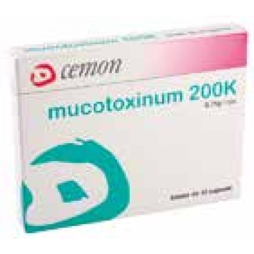 MUCOTOXINUM 200K CAPSULE 