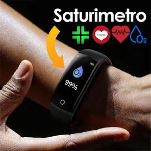 Smartwatch Pulsossimetro Cardiofrequenzimetro da Polso 