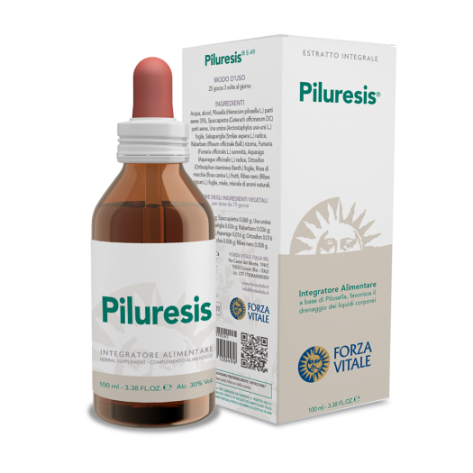 Piluresis 100ml Forza Vitale - drenaggio dei liquidi