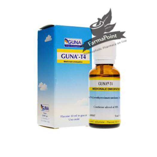 Guna T4 D6 Gocce 30ml Omeopatico