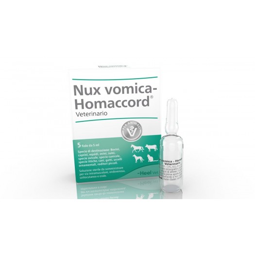 Nux Vomica Homaccord VETERINARIO 5 Fiale