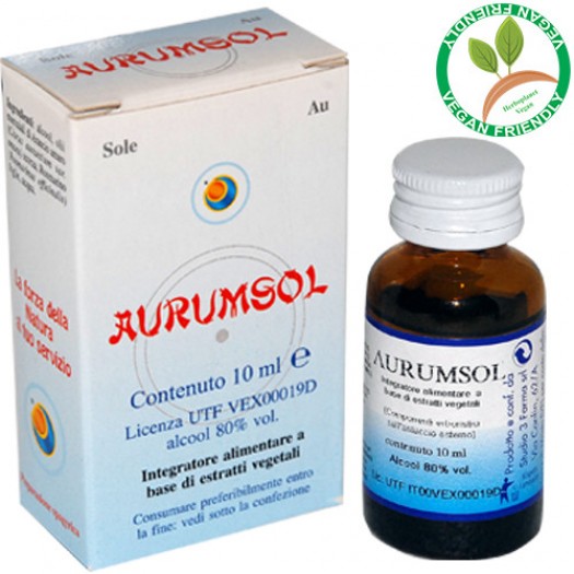 AURUMSOL GOCCE 10ML – HERBOPLANET