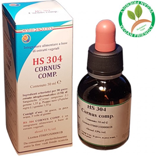 HS304 CORNUS COMPOSITUM 50ML – HERBOPLANET