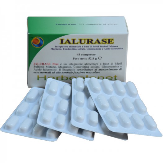 IALURASE PLUS 48 COMPRESSE – HERBOPLANET