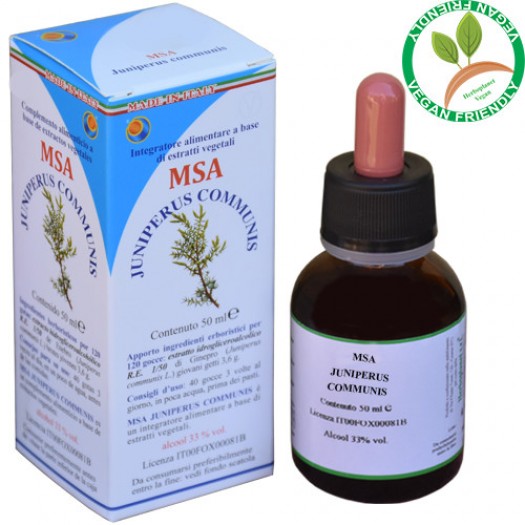 MSA JUNIPERUS COMMUN 50ML – giovani getti (Ginepro) – HERBOPLANET