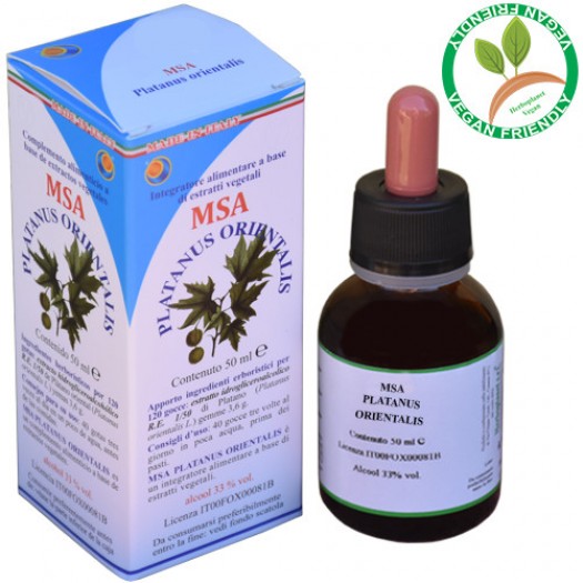 MSA PLATANUS ORIENTA 50ML – gemme (Platano) – HERBOPLANET