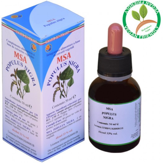 MSA POPULUS NIGRA 50ML – gemme (Pioppo nero) – HERBOPLANET