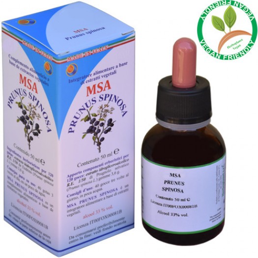 MSA PRUNUS SPINOSA 50ML – gemme (Prugnolo) – HERBOPLANET