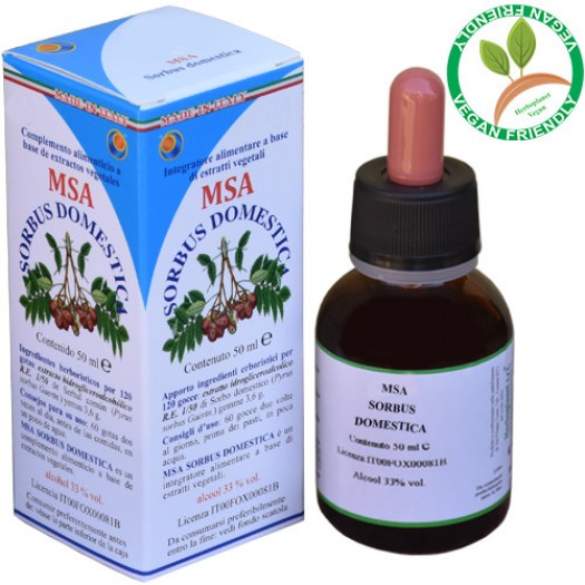 MSA SORBUS DOMESTICA 50ML – gemme (Sorbo) – HERBOPLANET