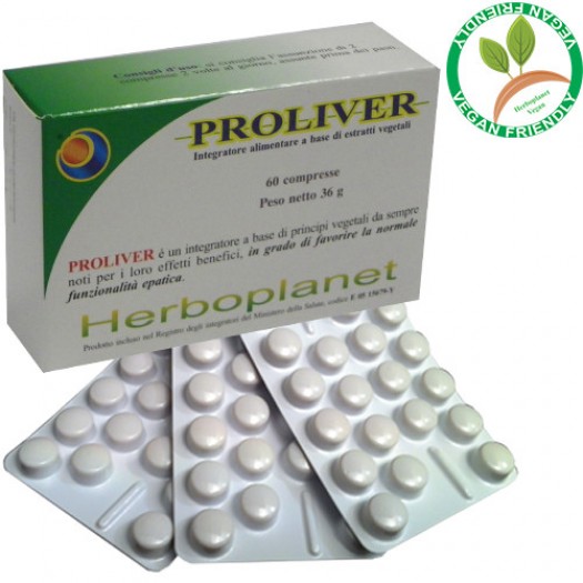 PROLIVER 60 COMPRESSE – HERBOPLANET