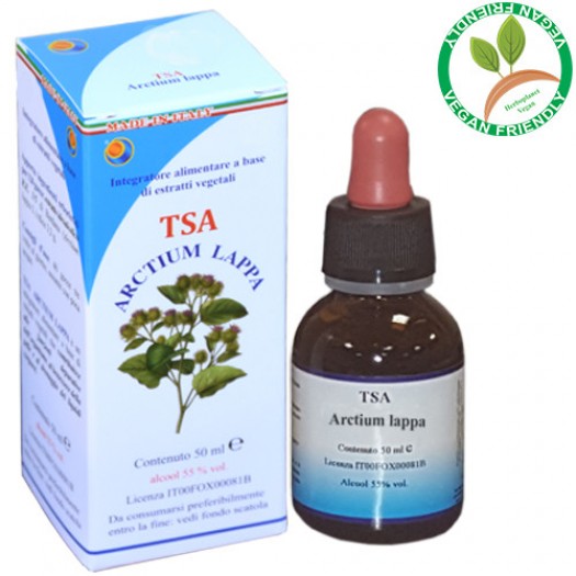 TSA ARCTIUM LAPPA 50ML – radice (Bardana) – HERBOPLANET