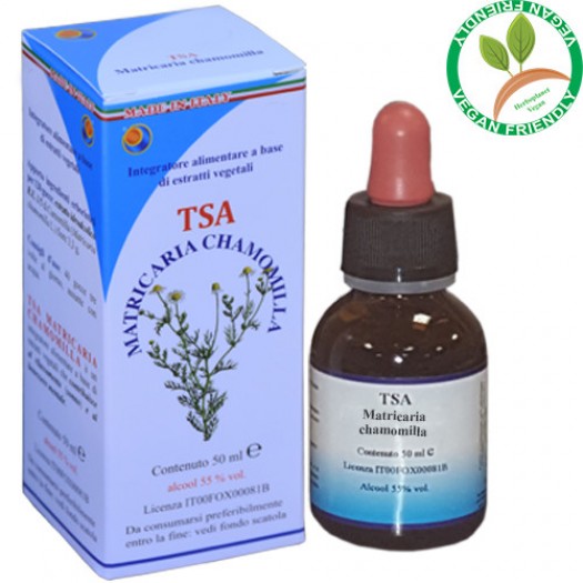 TSA MATRICARIA CHAMOMILLA 50ML – capolini (Camomilla) – HERBOPLANET