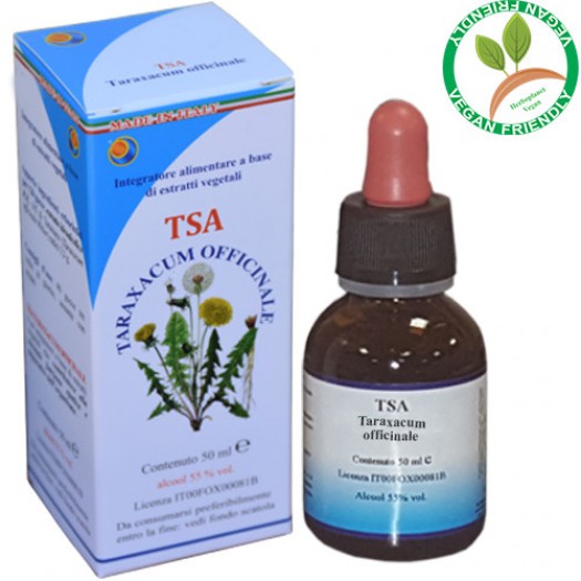 TSA TARAXACUN OFFICINALIS 50ML – radice (Dente di leone, Soffione) – HERBOPLANET