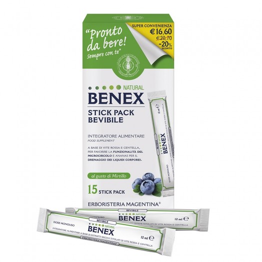 Benex Stick Pack Bevibile Natural