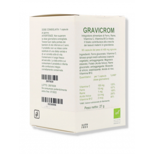 GRAVICROM BLISTER 60 CAPSULE OTI