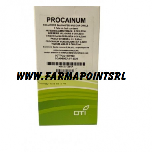 PROCAINUM COMPOSTO 20 FIALE OTI