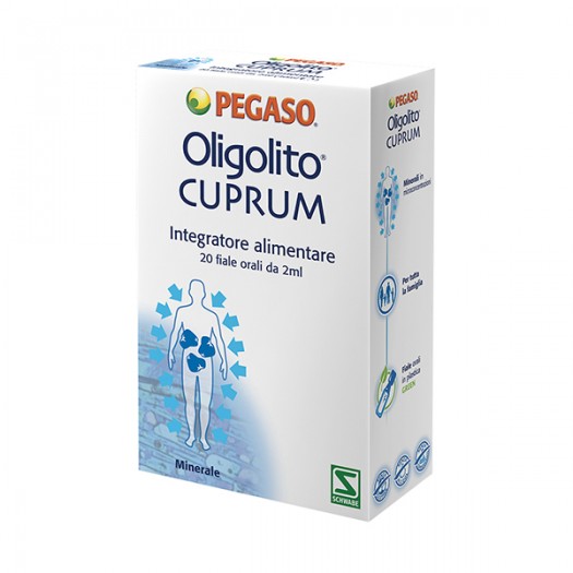 OLIGOLITO® CUPRUM (rame) 20 FIALE Schwabe Pharma