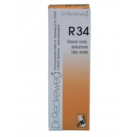 R34 Dr. Reckeweg Gocce 22ml 