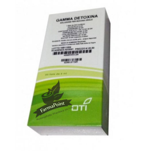 GAMMA DETOXINA 20 FIALE OTI