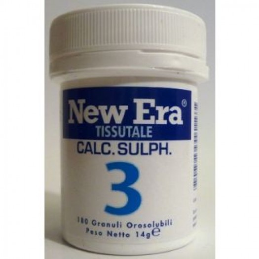 NEW ERA - N. 3 – Calcium sulfuricum 